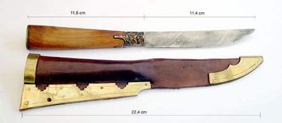 reconstructed knife